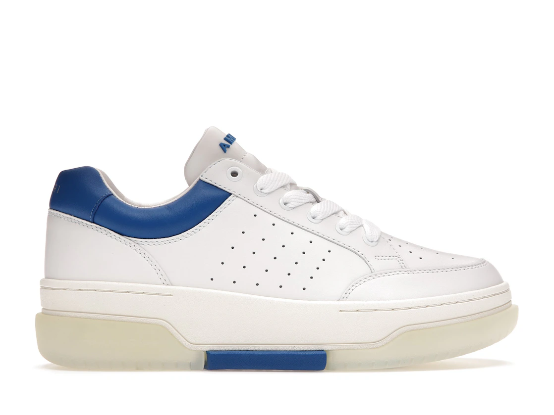 Vue 1 de AMIRI Stadium Low White Blue