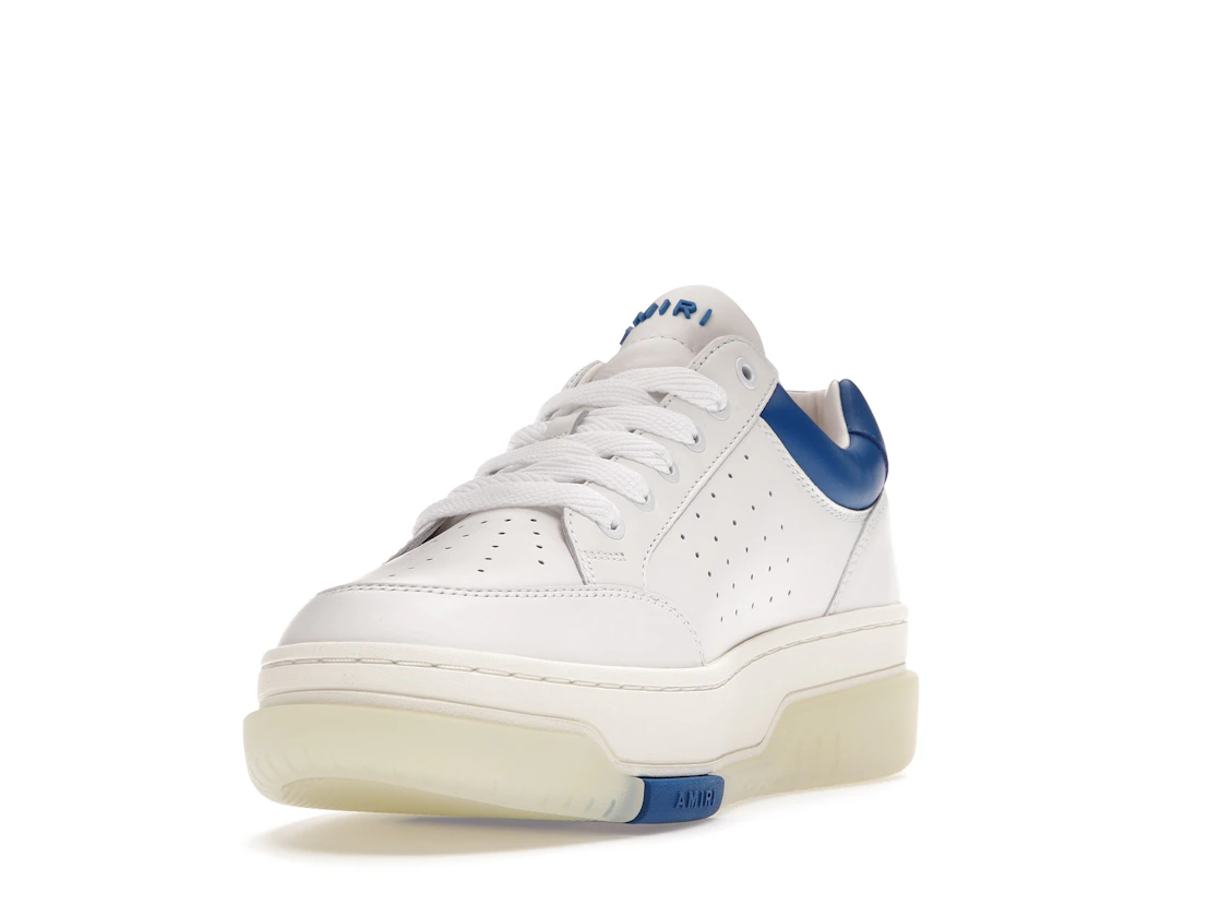 Vue 13 de AMIRI Stadium Low White Blue