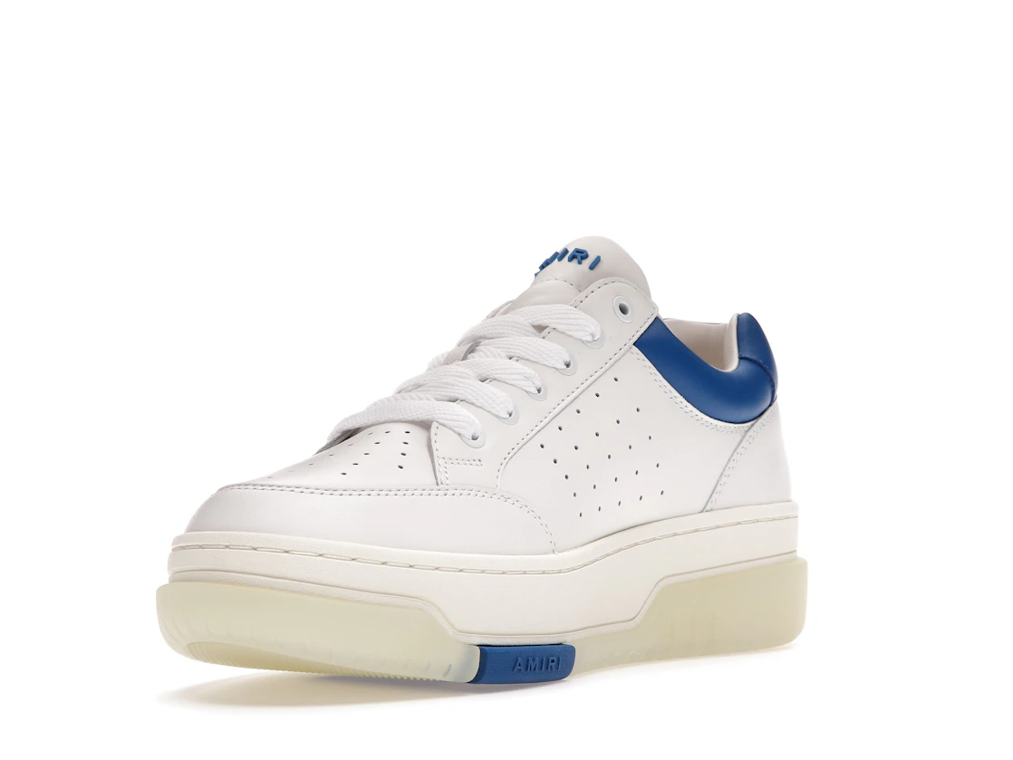 Vue 14 de AMIRI Stadium Low White Blue
