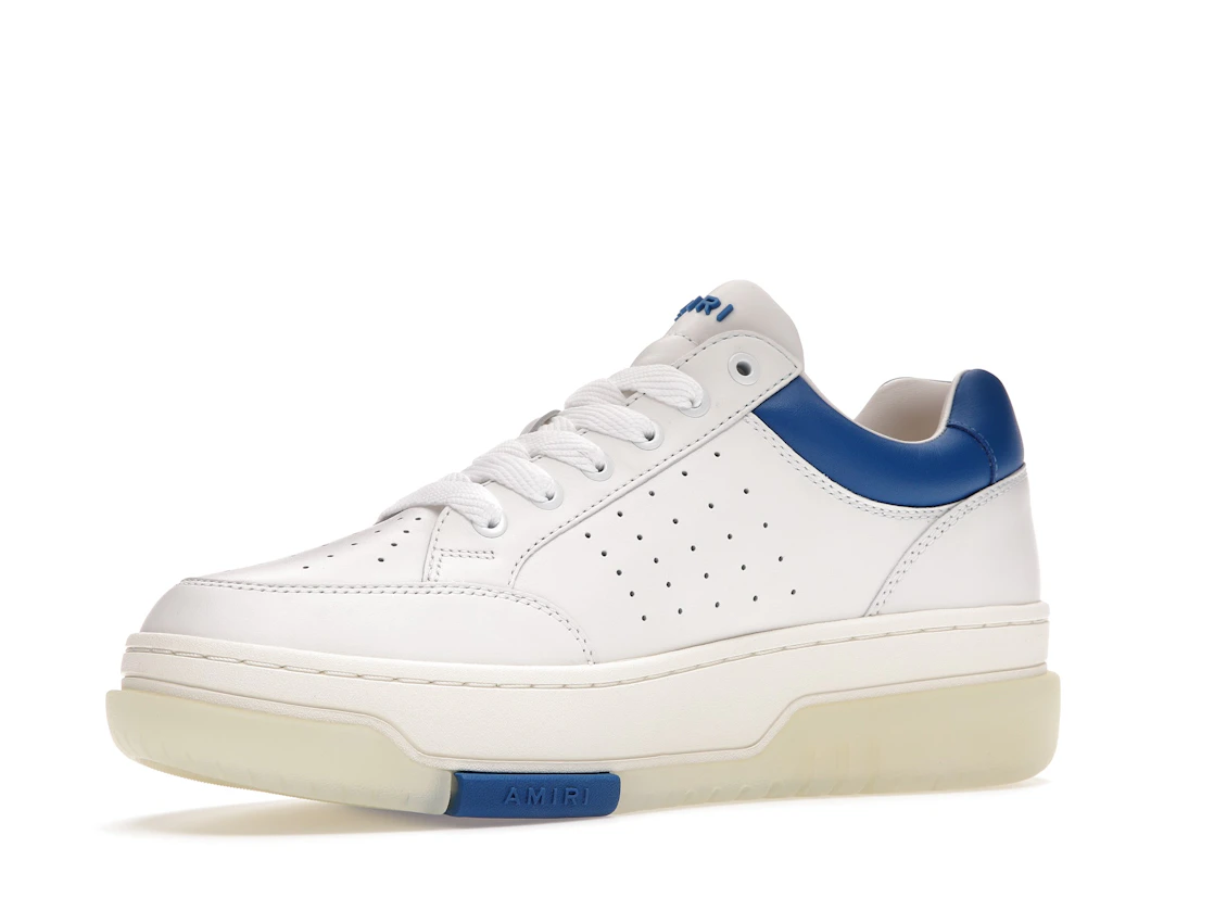 Vue 16 de AMIRI Stadium Low White Blue