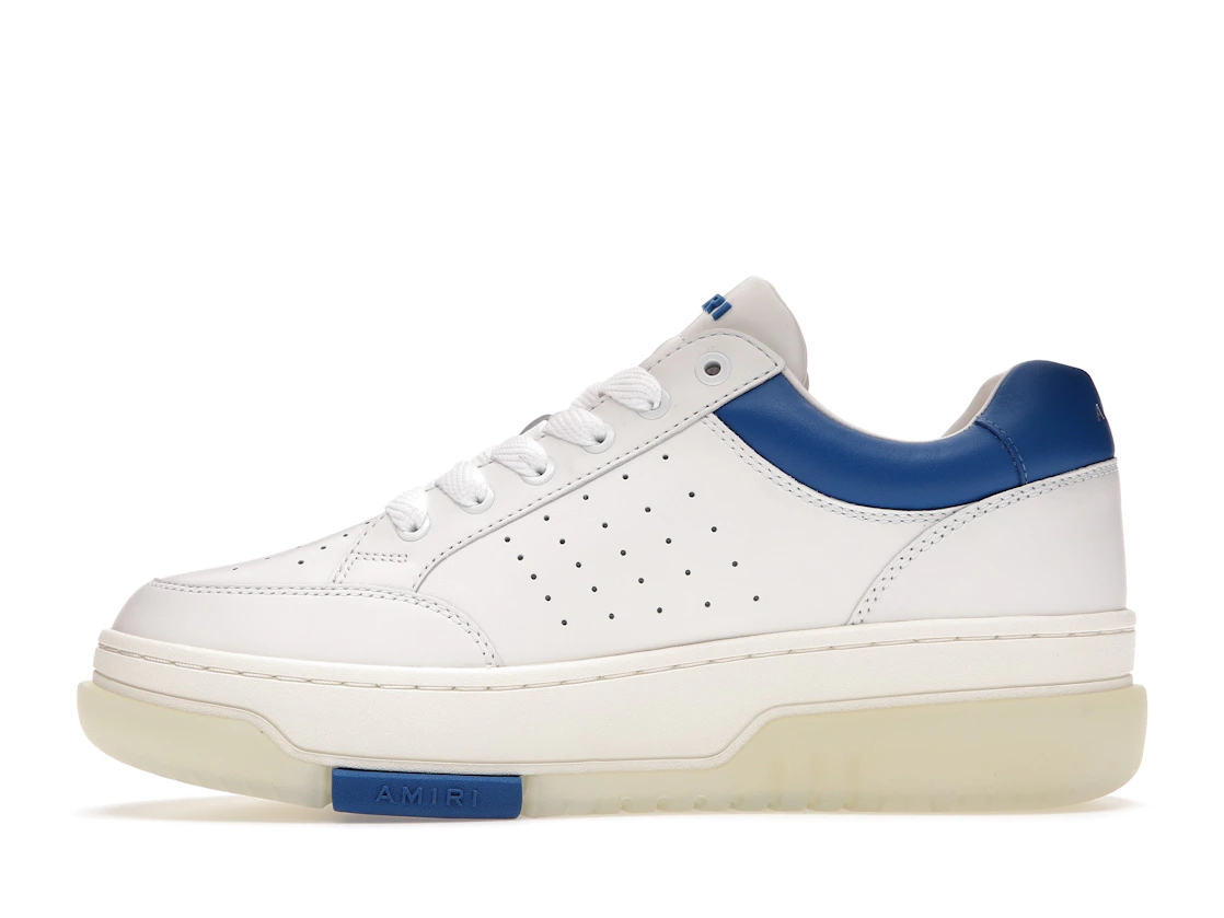 Vue 19 de AMIRI Stadium Low White Blue