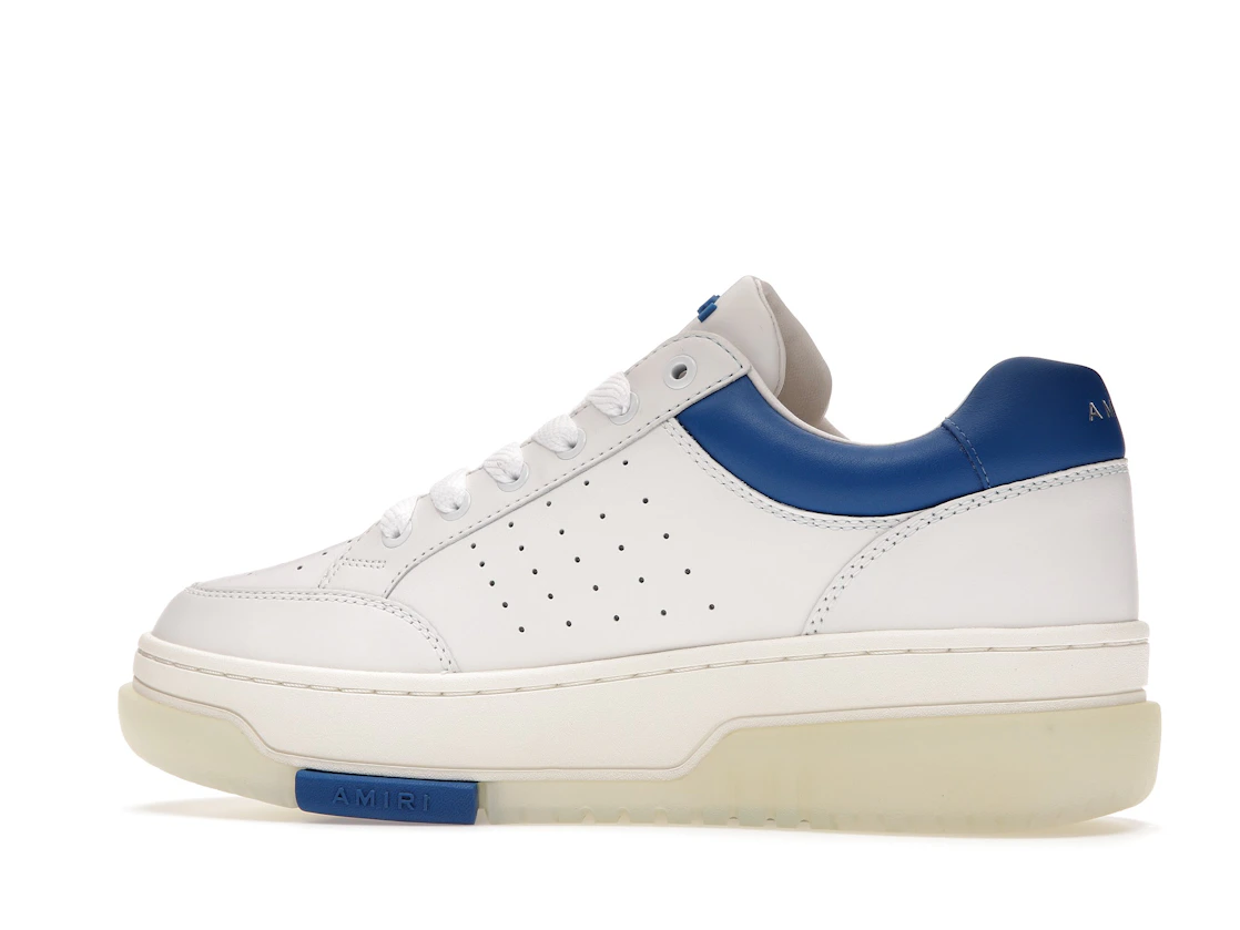 Vue 21 de AMIRI Stadium Low White Blue