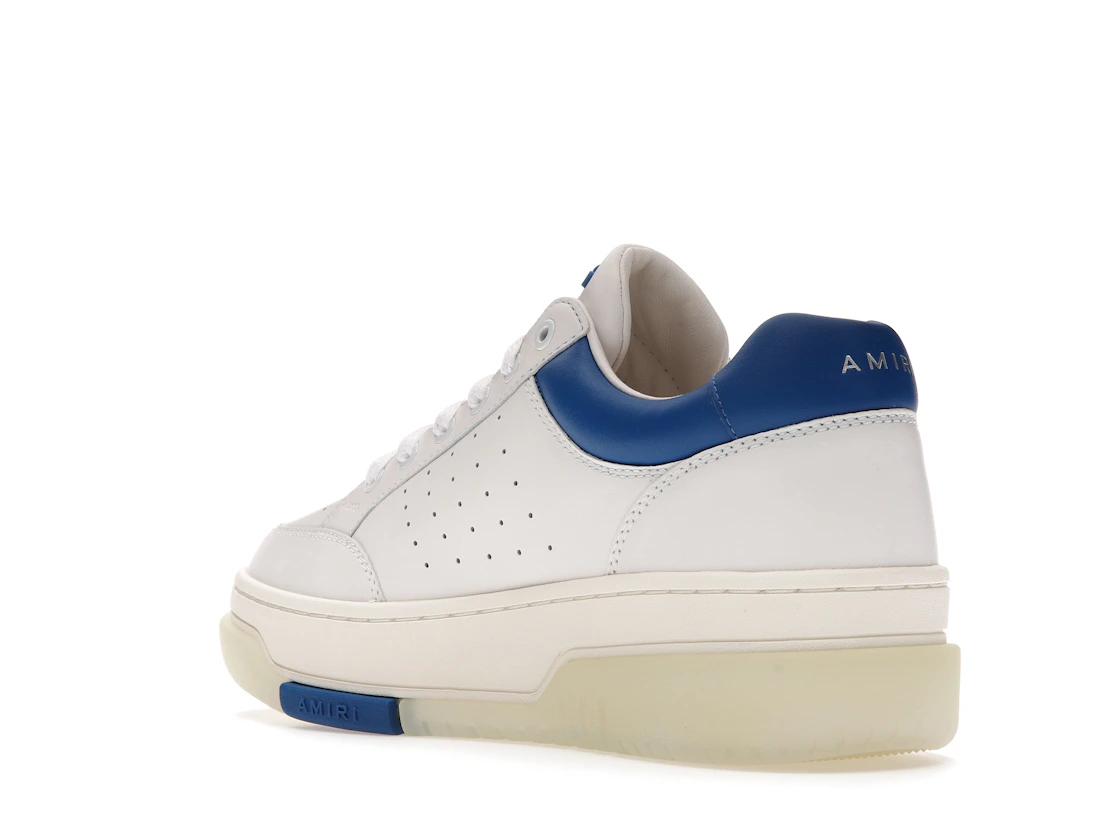 Vue 24 de AMIRI Stadium Low White Blue