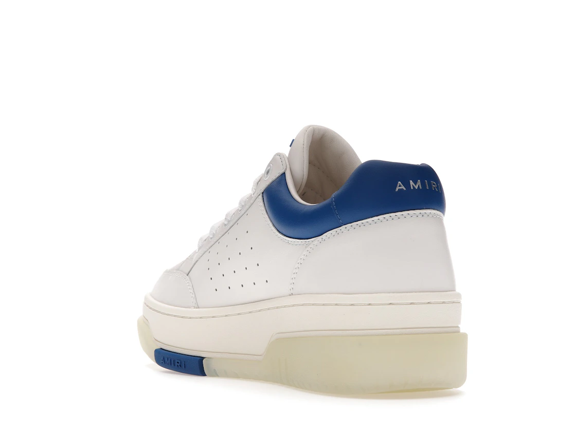 Vue 25 de AMIRI Stadium Low White Blue