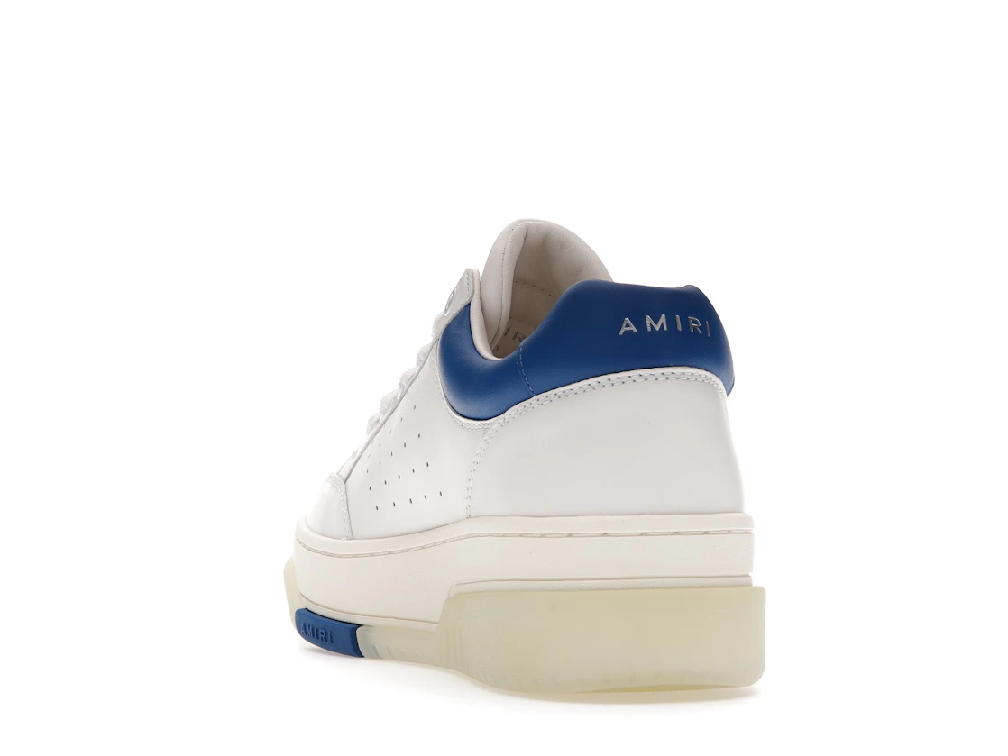 Vue 26 de AMIRI Stadium Low White Blue