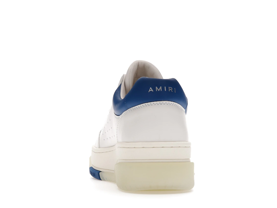 Vue 27 de AMIRI Stadium Low White Blue
