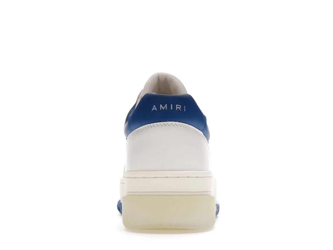 Vue 28 de AMIRI Stadium Low White Blue