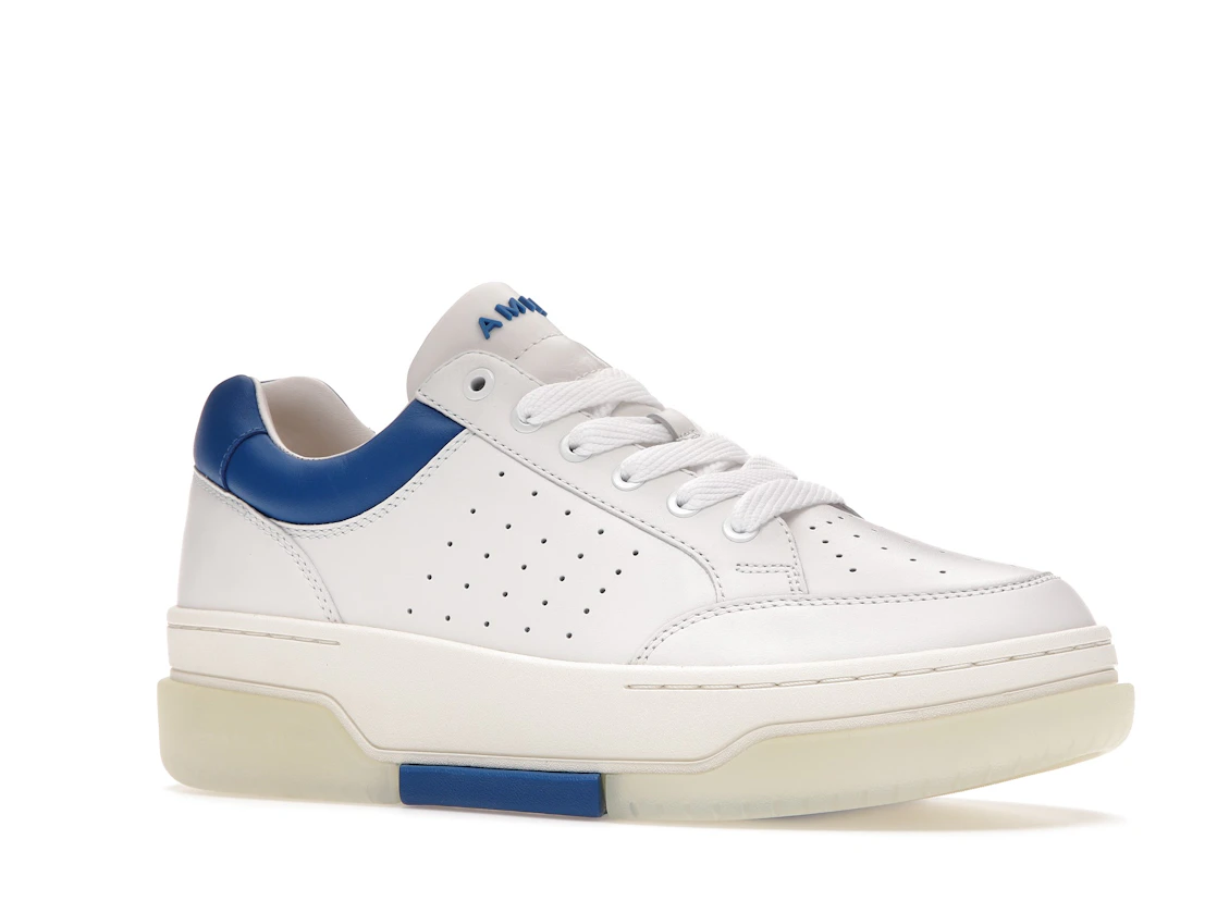 Vue 4 de AMIRI Stadium Low White Blue