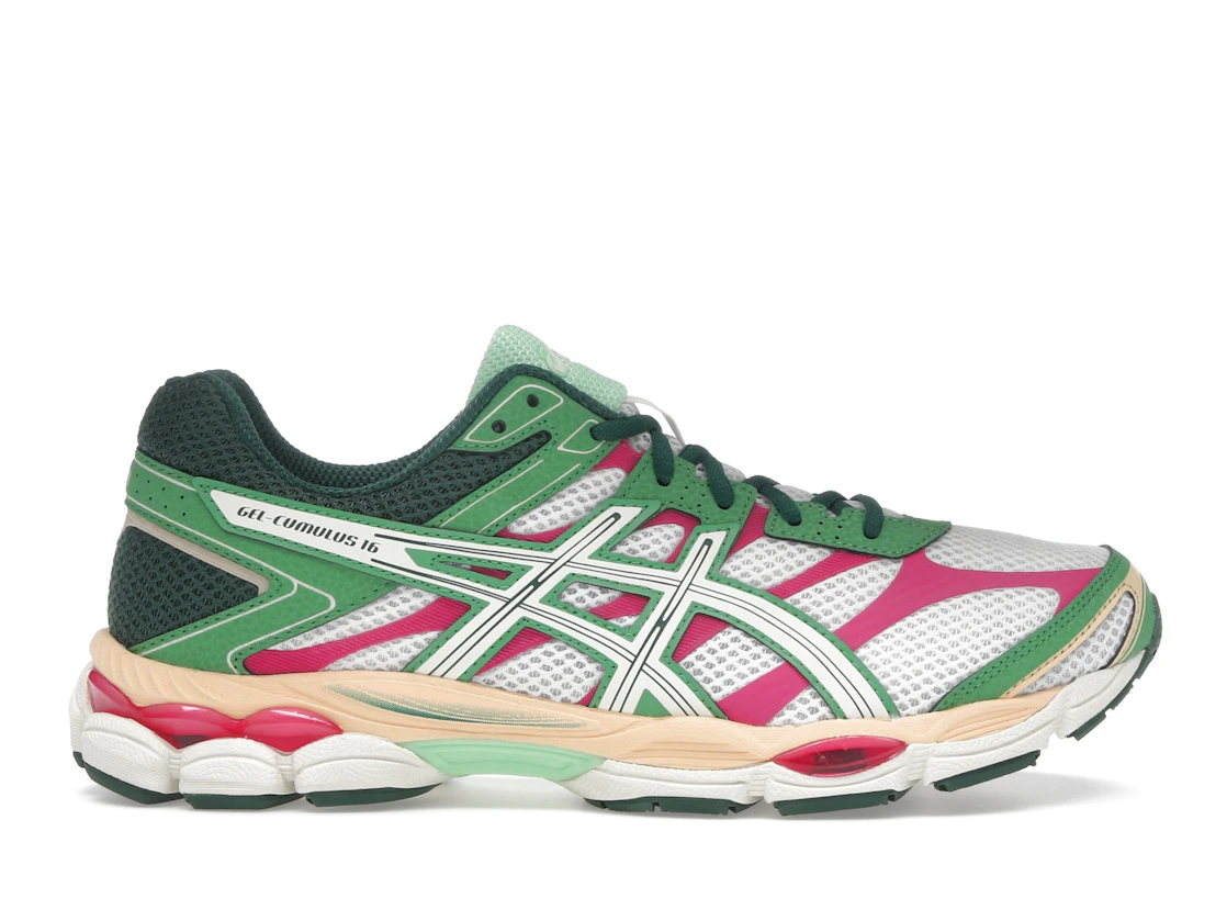 Vue 1 de ASICS Gel-Cumulus 16 Green Cream Ivory