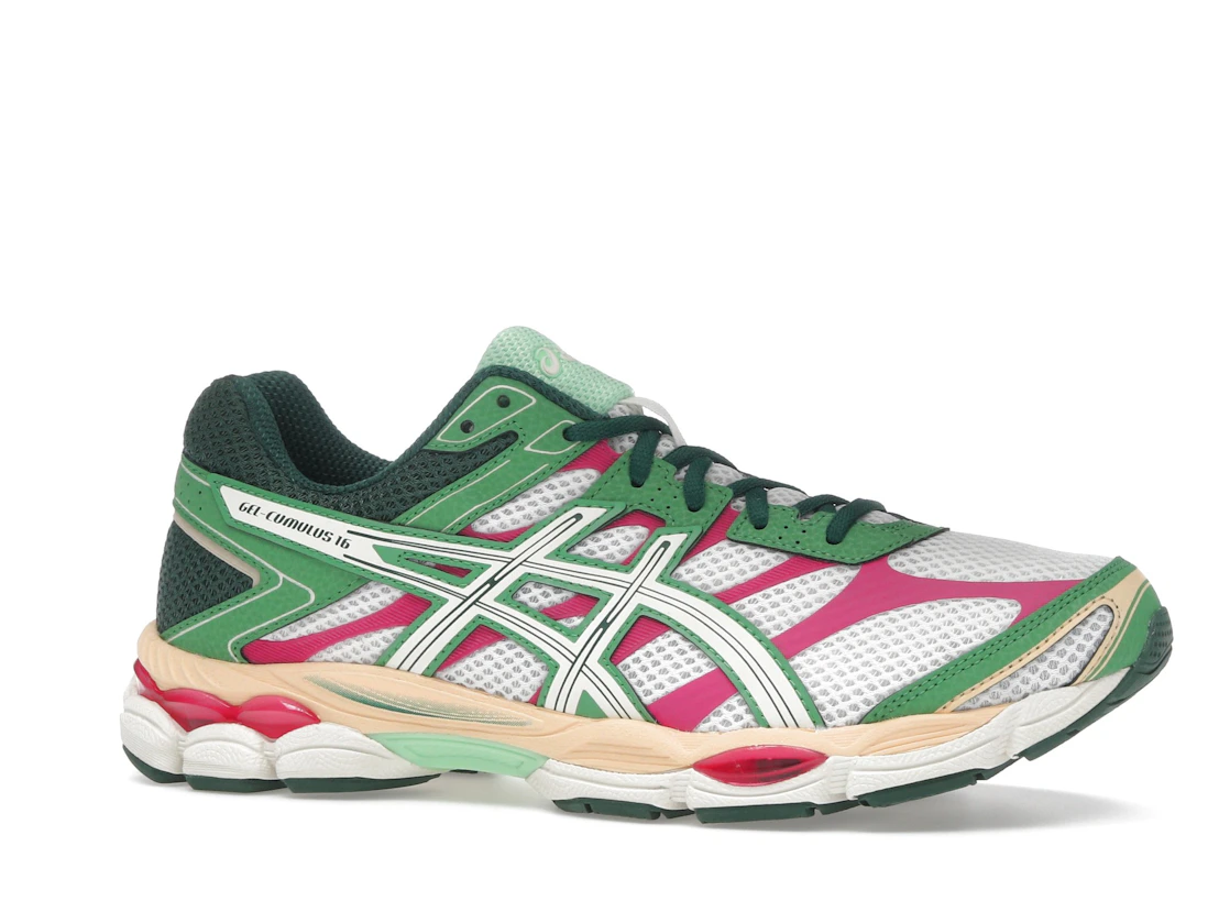 Vue 3 de ASICS Gel-Cumulus 16 Green Cream Ivory