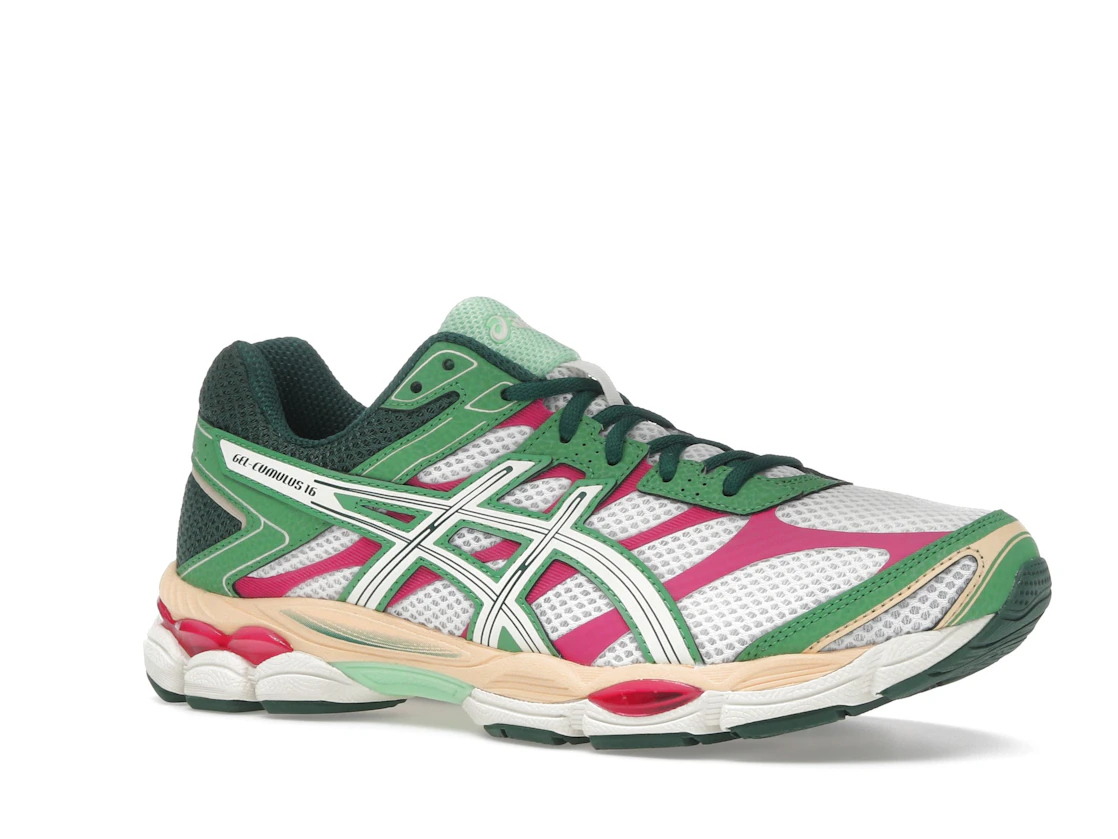 Vue 4 de ASICS Gel-Cumulus 16 Green Cream Ivory
