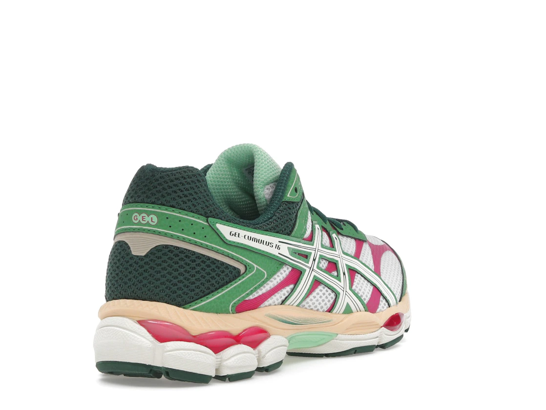 Vue 31 de ASICS Gel-Cumulus 16 Green Cream Ivory