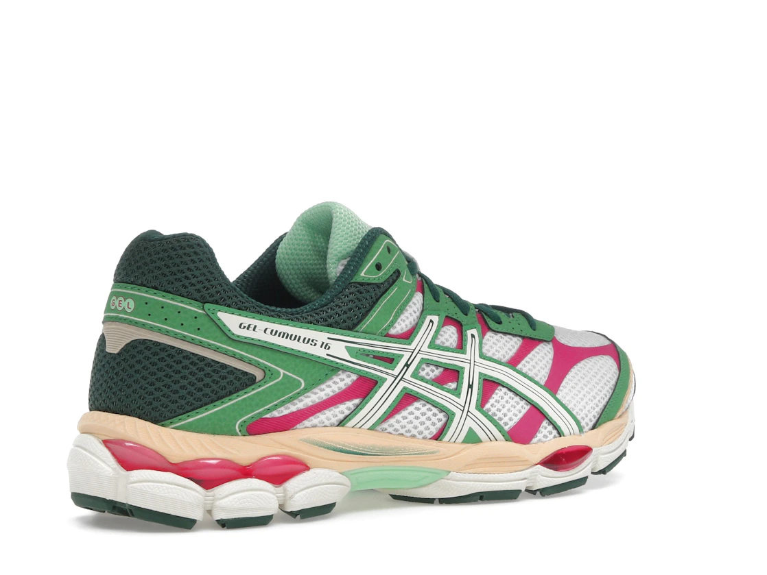 Vue 33 de ASICS Gel-Cumulus 16 Green Cream Ivory