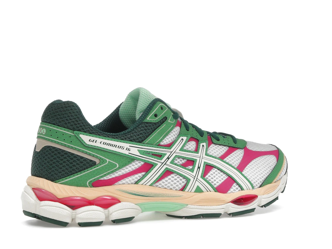 Vue 34 de ASICS Gel-Cumulus 16 Green Cream Ivory
