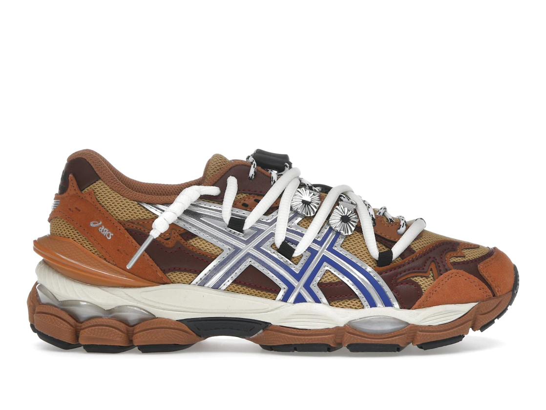 Vue 1 de ASICS Gel-Cumulus 16 TOGA Brown Blue Pure Silver