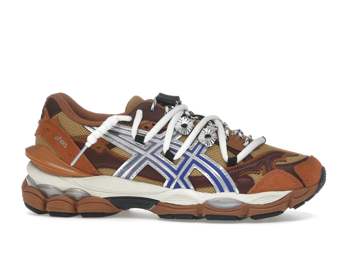 Vue 2 de ASICS Gel-Cumulus 16 TOGA Brown Blue Pure Silver