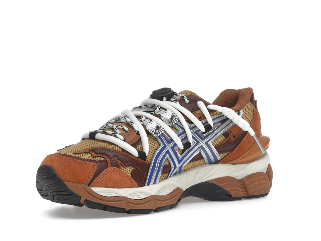 Vue 15 de ASICS Gel-Cumulus 16 TOGA Brown Blue Pure Silver