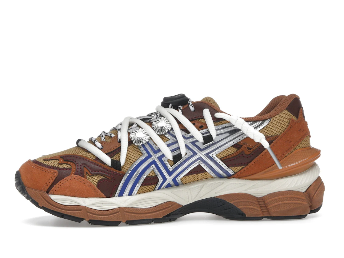 Vue 18 de ASICS Gel-Cumulus 16 TOGA Brown Blue Pure Silver