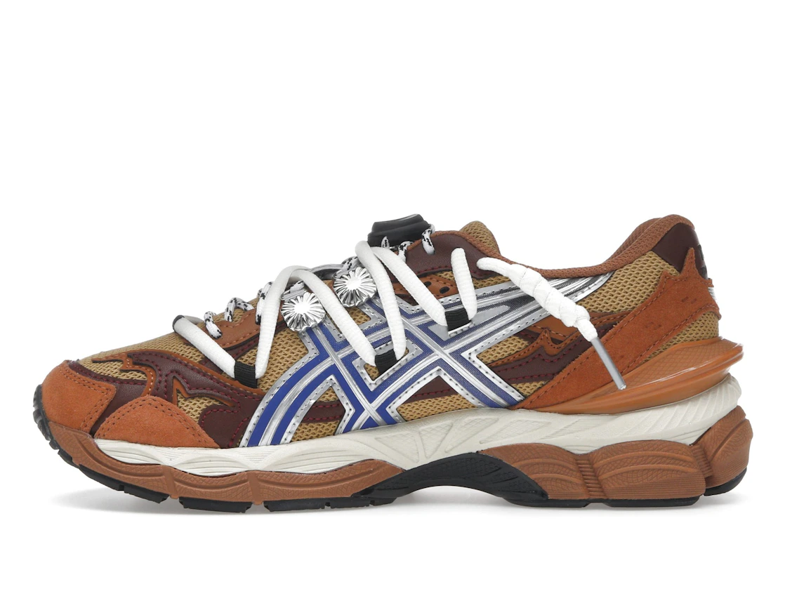 Vue 19 de ASICS Gel-Cumulus 16 TOGA Brown Blue Pure Silver