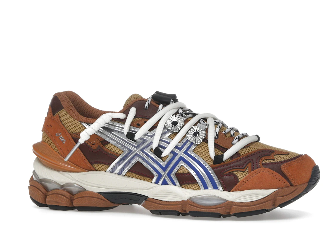 Vue 3 de ASICS Gel-Cumulus 16 TOGA Brown Blue Pure Silver