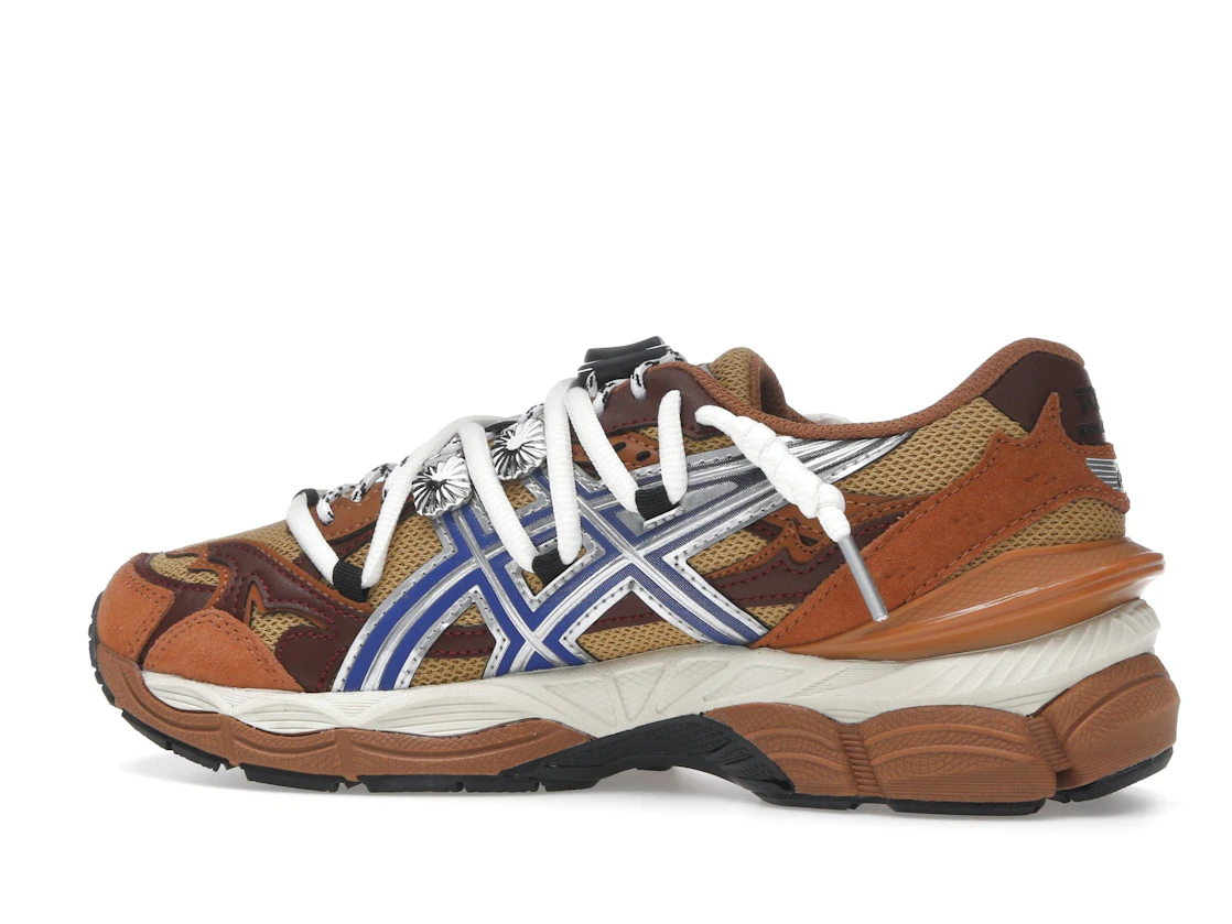 Vue 21 de ASICS Gel-Cumulus 16 TOGA Brown Blue Pure Silver