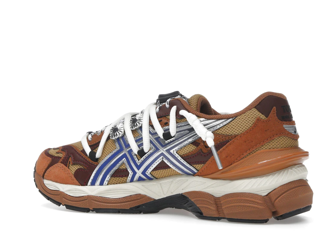 Vue 22 de ASICS Gel-Cumulus 16 TOGA Brown Blue Pure Silver