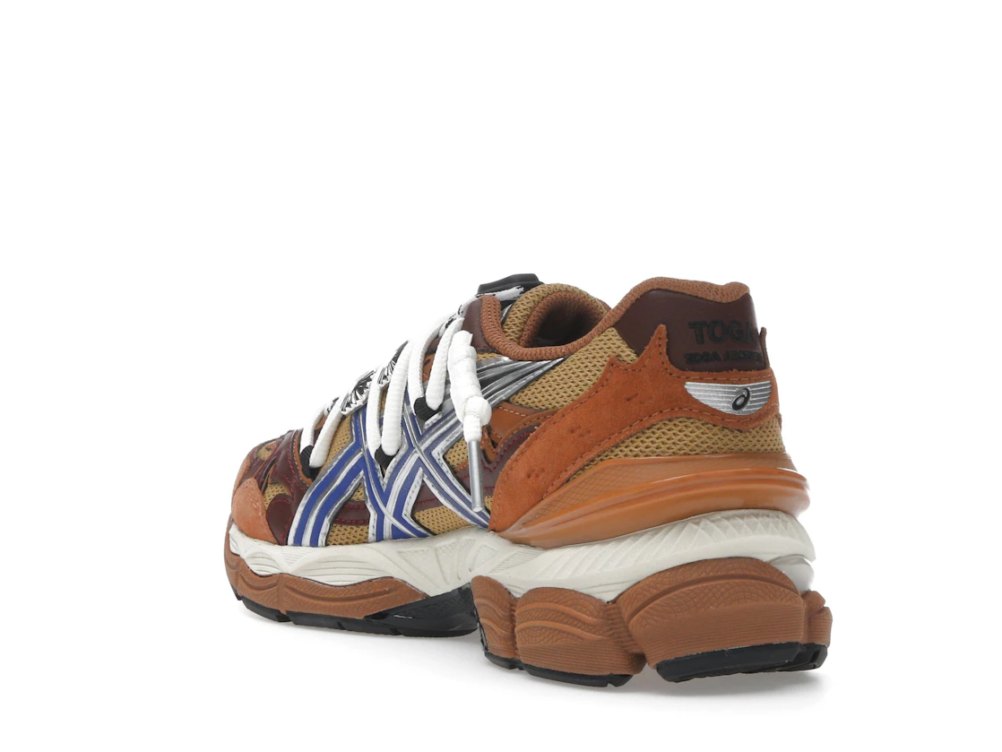Vue 25 de ASICS Gel-Cumulus 16 TOGA Brown Blue Pure Silver