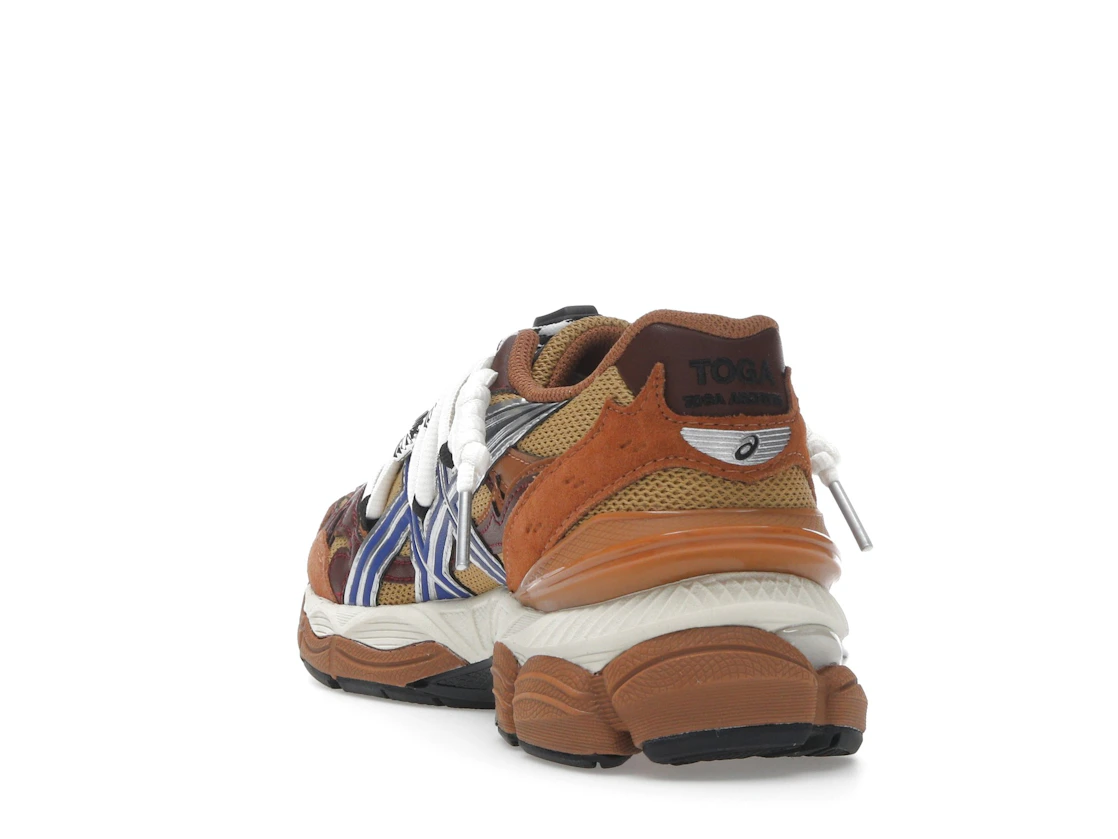 Vue 26 de ASICS Gel-Cumulus 16 TOGA Brown Blue Pure Silver