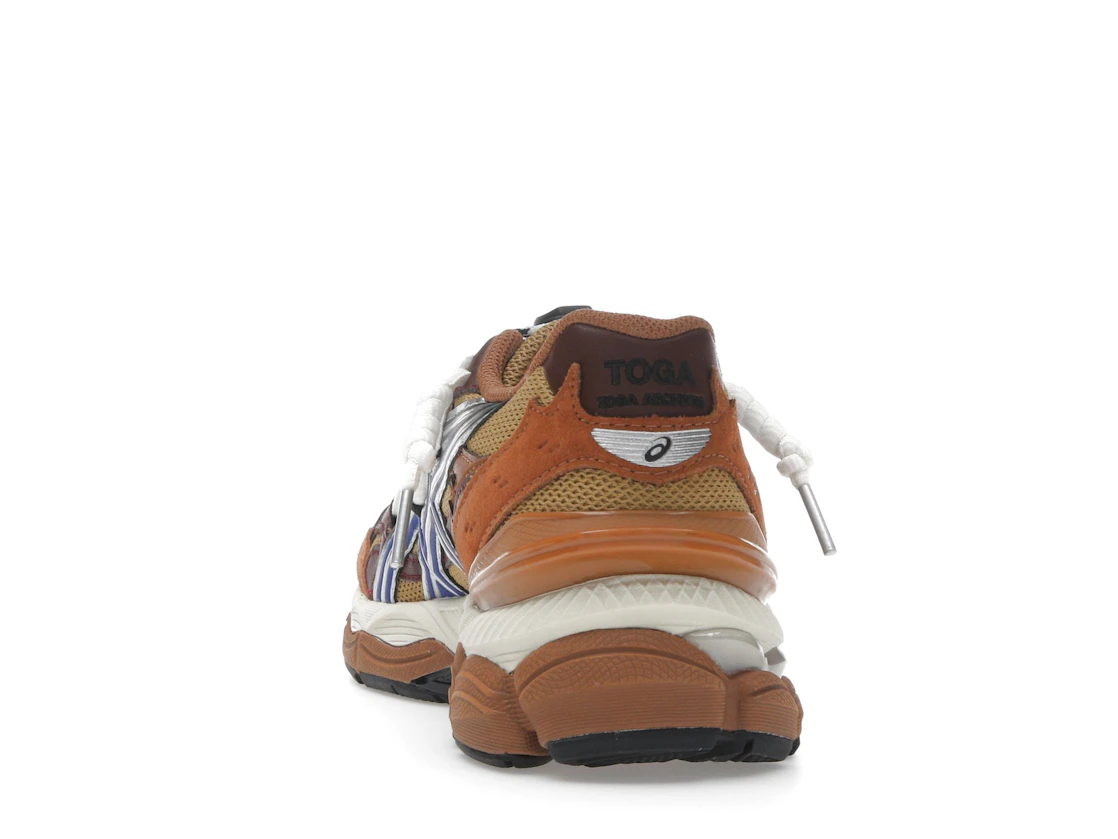 Vue 27 de ASICS Gel-Cumulus 16 TOGA Brown Blue Pure Silver