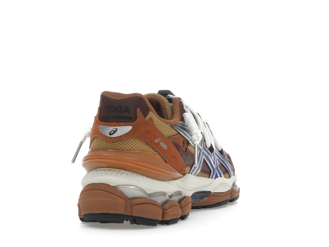 Vue 30 de ASICS Gel-Cumulus 16 TOGA Brown Blue Pure Silver