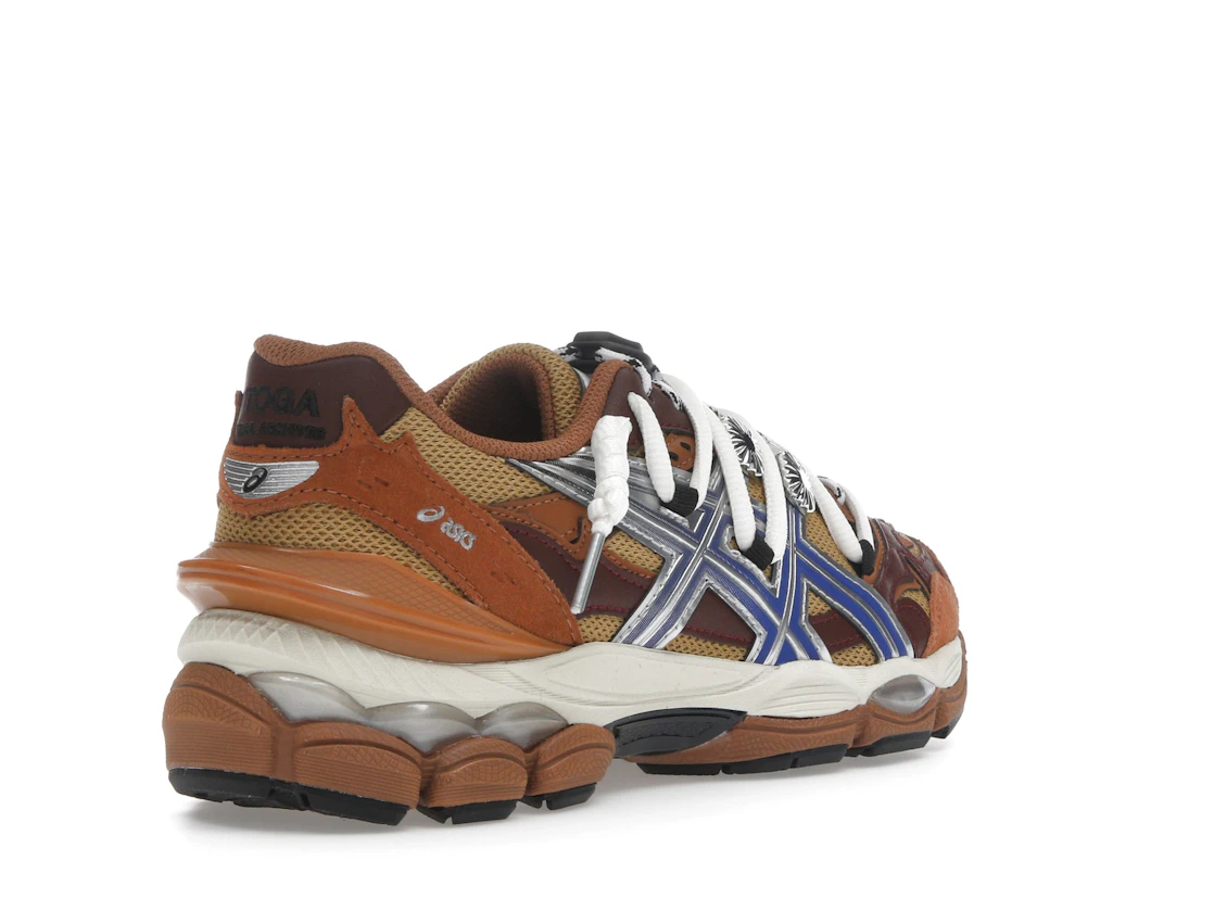 Vue 32 de ASICS Gel-Cumulus 16 TOGA Brown Blue Pure Silver