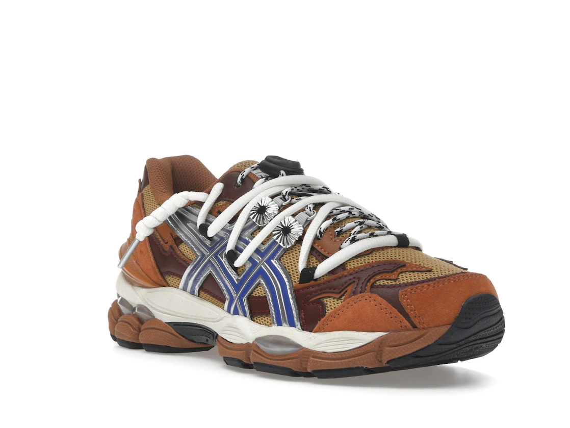 Vue 6 de ASICS Gel-Cumulus 16 TOGA Brown Blue Pure Silver