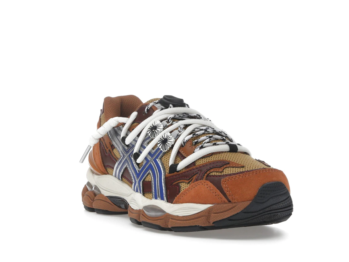 Vue 7 de ASICS Gel-Cumulus 16 TOGA Brown Blue Pure Silver