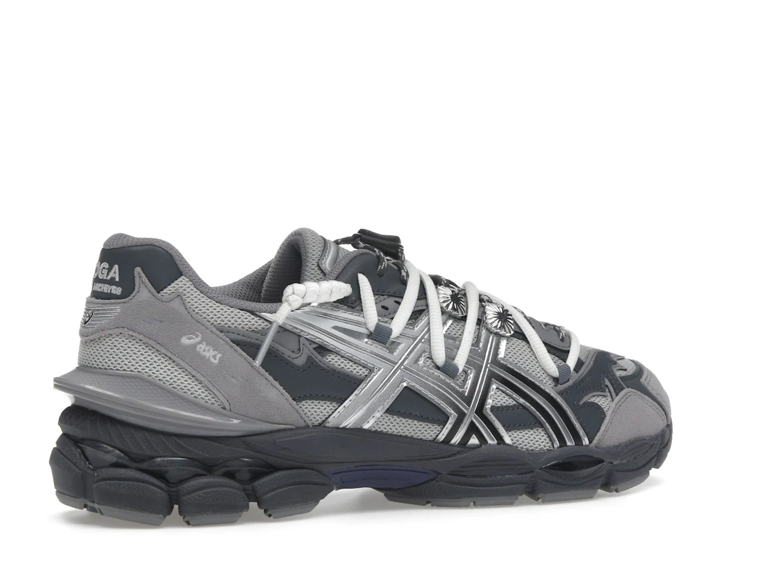 Vue 34 de ASICS Gel-Cumulus 16 TOGA Grey Black Pure Silver