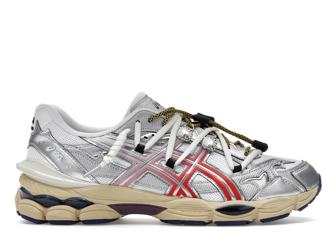 Vue 1 de ASICS Gel-Cumulus 16 TOGA White Red Pure Silver