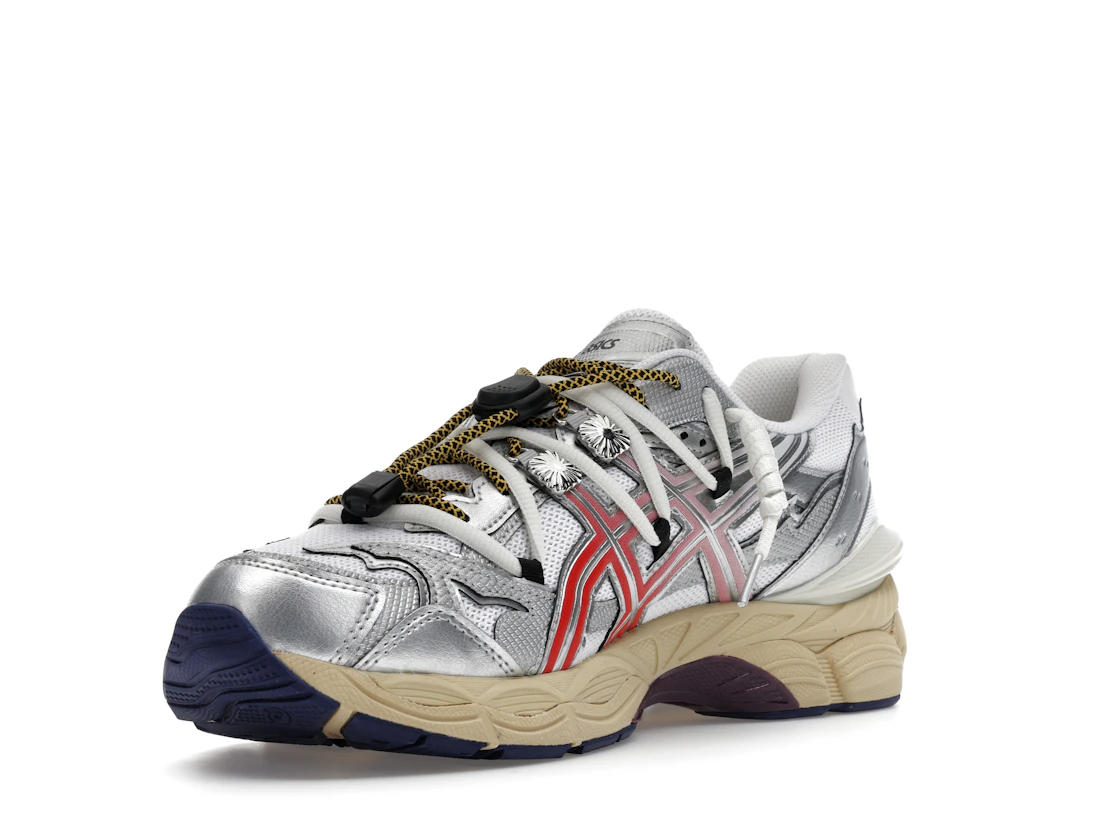 Vue 14 de ASICS Gel-Cumulus 16 TOGA White Red Pure Silver