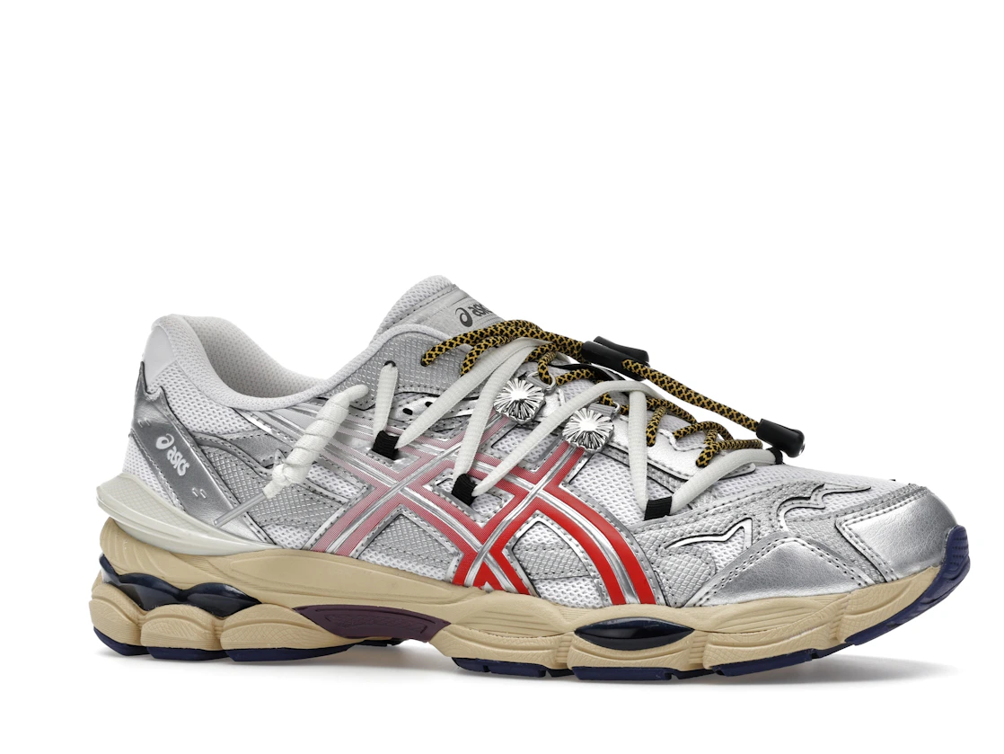 Vue 3 de ASICS Gel-Cumulus 16 TOGA White Red Pure Silver