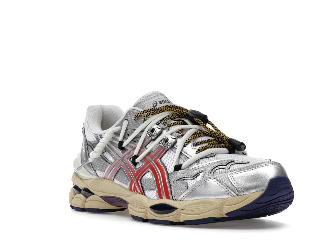 Vue 6 de ASICS Gel-Cumulus 16 TOGA White Red Pure Silver