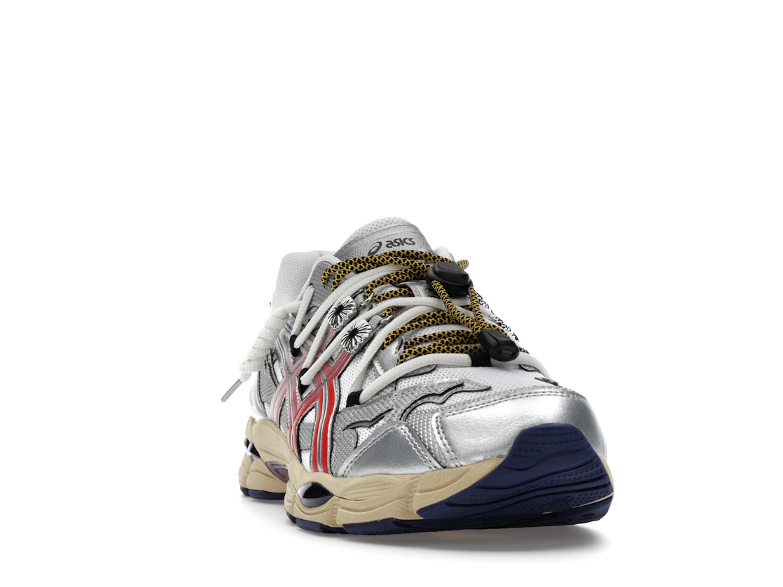 Vue 8 de ASICS Gel-Cumulus 16 TOGA White Red Pure Silver