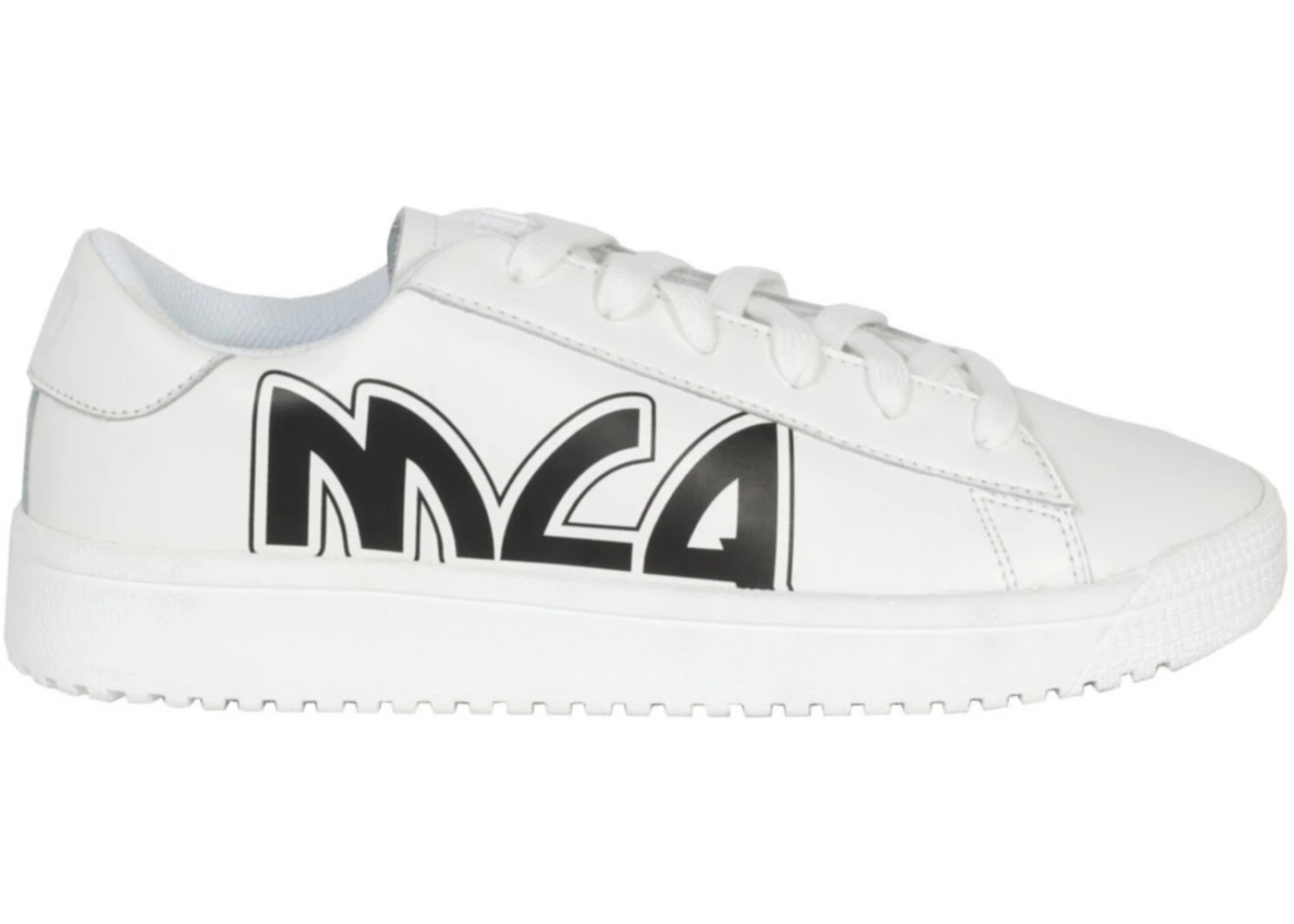 Alexander McQueen Logo Print Low-Top Sneaker White 