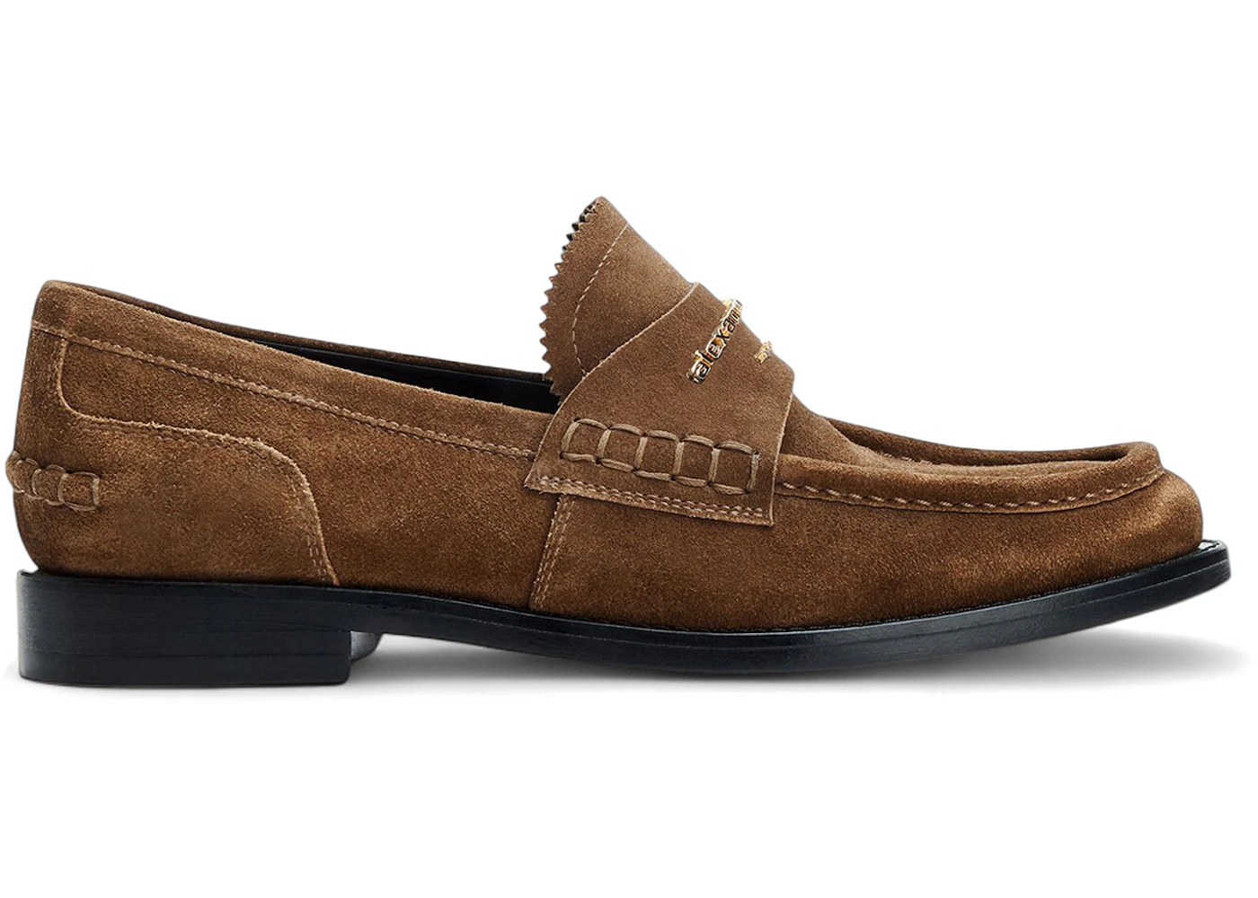 Alexander Wang Suede Carter Loafer Brown 