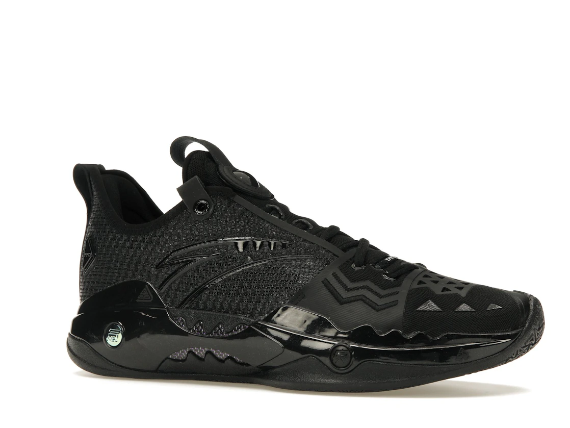Vue 4 de Anta Shock Wave 5 Pro Kyrie Irving Black Knight