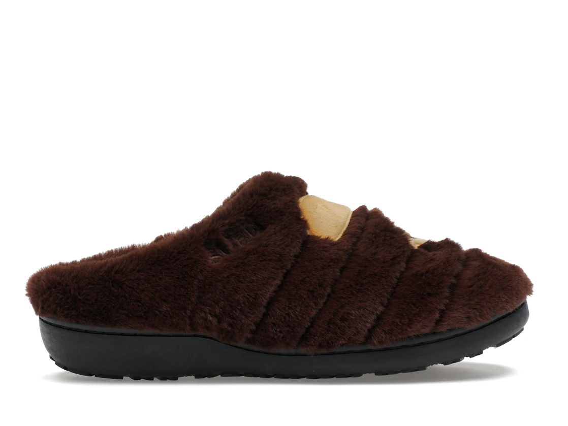 Vue 1 de A Bathing Ape Ape Head Puffer Sandals Subu Brown