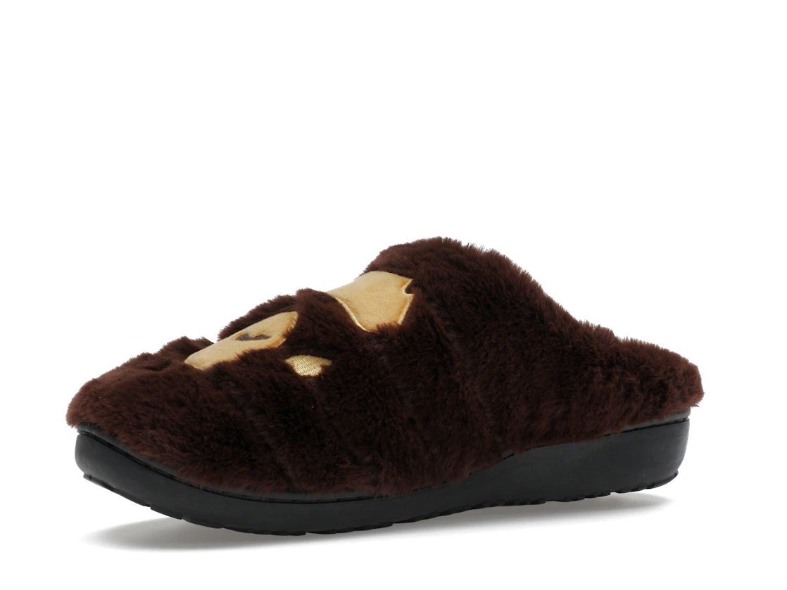 Vue 16 de A Bathing Ape Ape Head Puffer Sandals Subu Brown