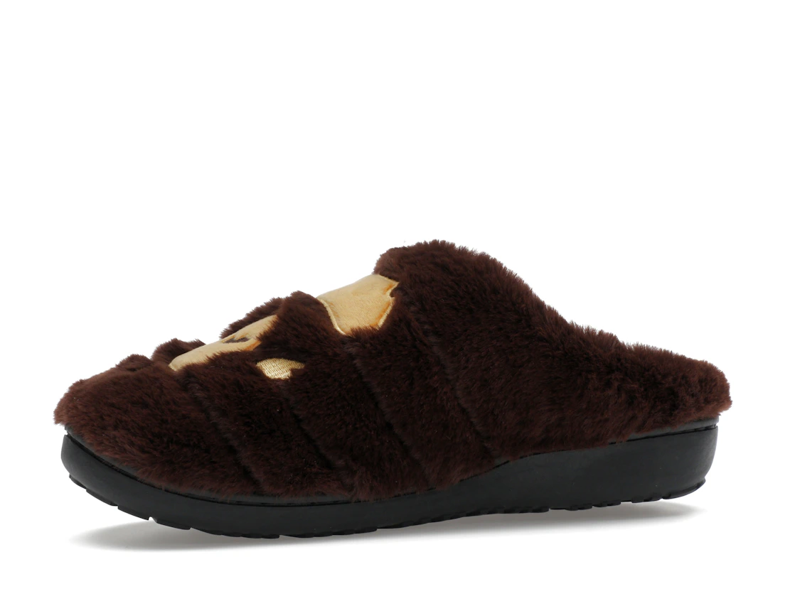 Vue 17 de A Bathing Ape Ape Head Puffer Sandals Subu Brown