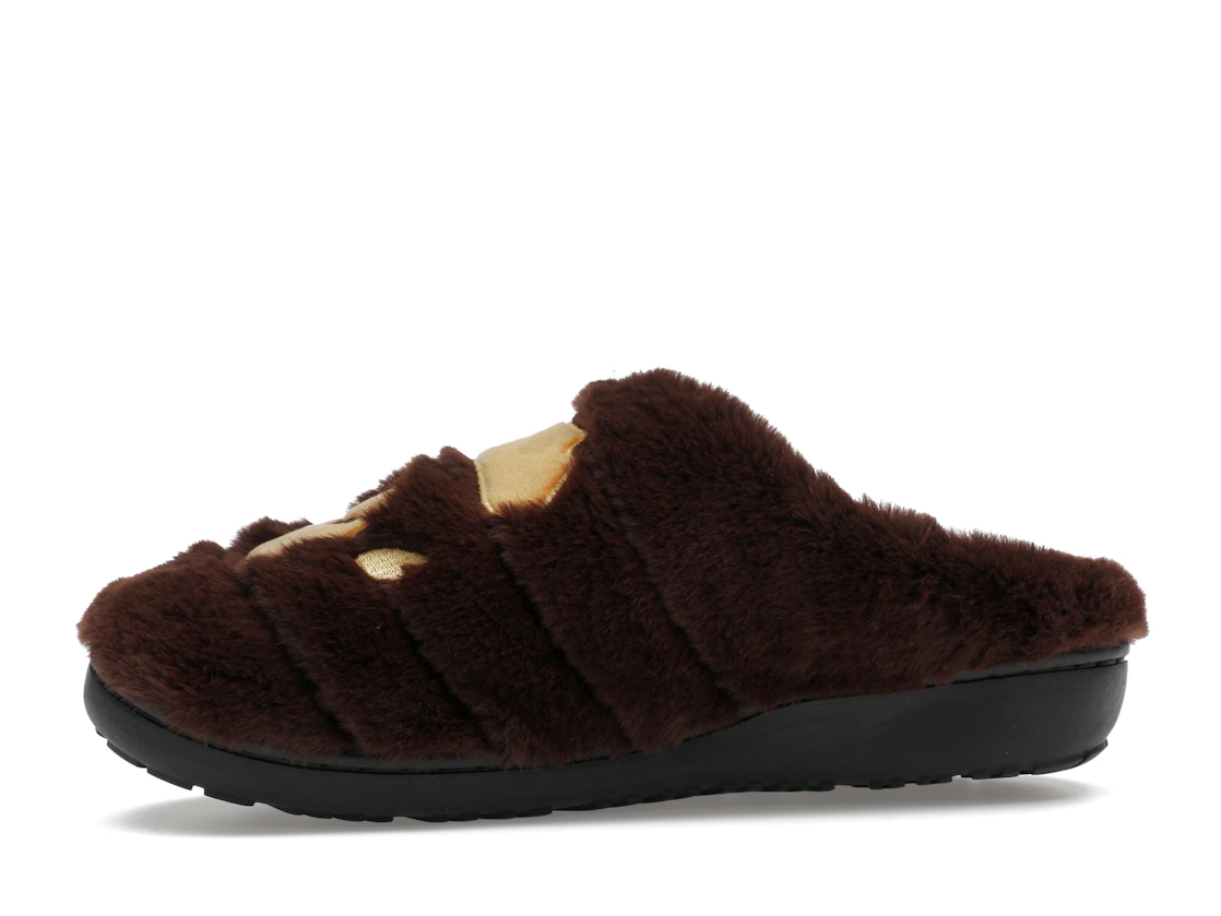 Vue 18 de A Bathing Ape Ape Head Puffer Sandals Subu Brown