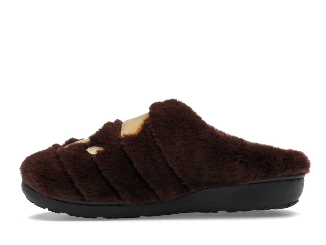 Vue 19 de A Bathing Ape Ape Head Puffer Sandals Subu Brown