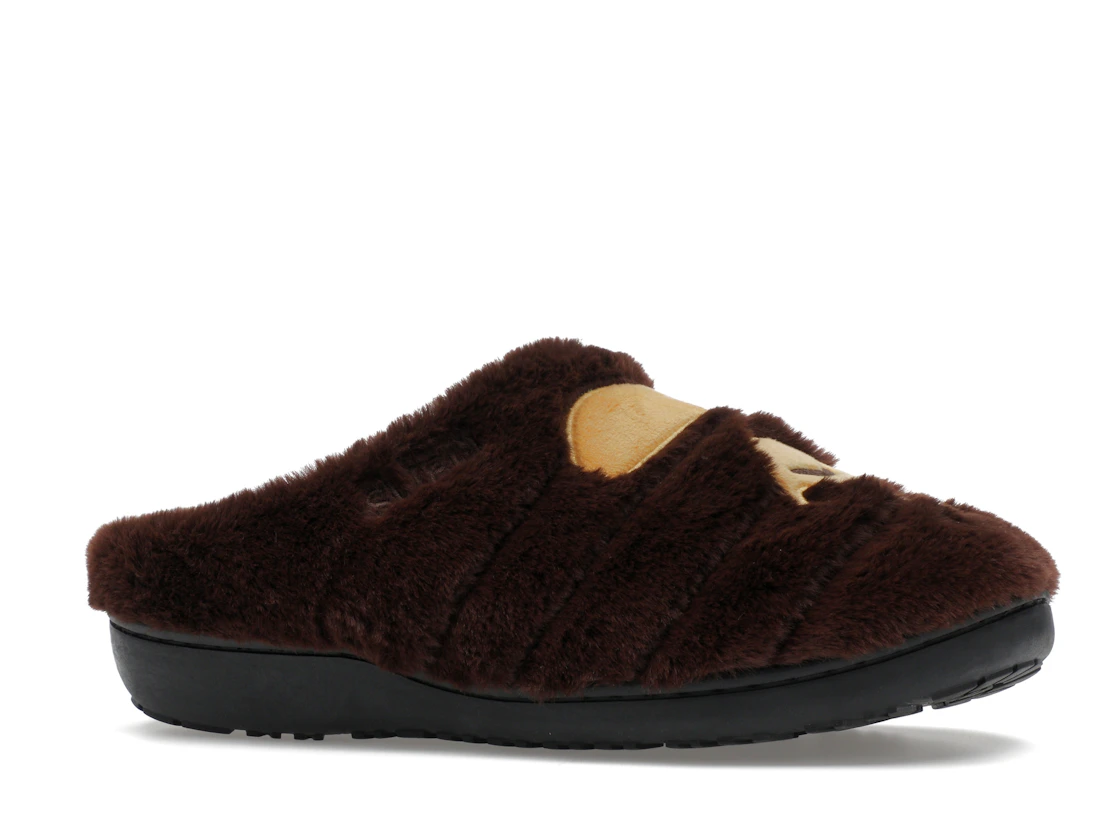 Vue 3 de A Bathing Ape Ape Head Puffer Sandals Subu Brown