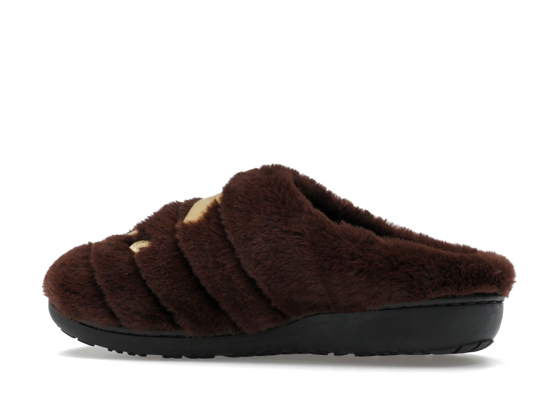 Vue 21 de A Bathing Ape Ape Head Puffer Sandals Subu Brown