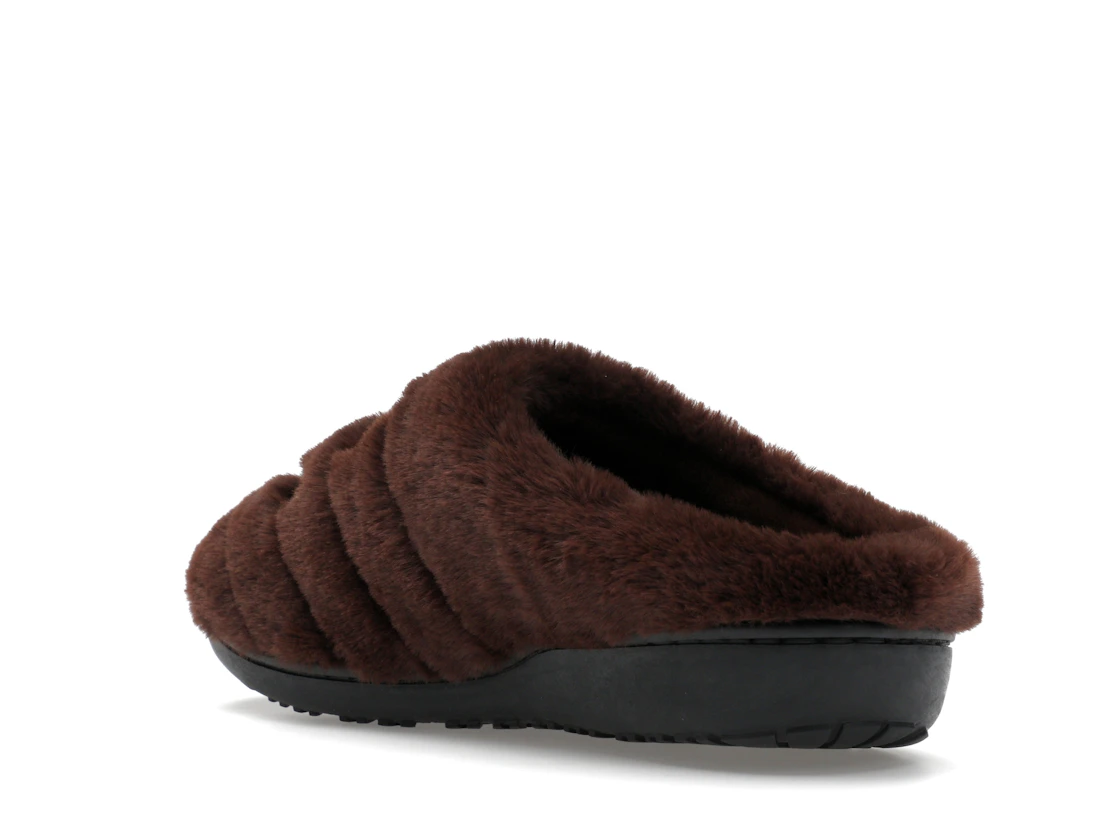 Vue 24 de A Bathing Ape Ape Head Puffer Sandals Subu Brown
